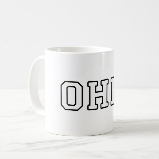 Ohio Kaffeetasse (Vorderseite Links)