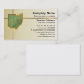 Ohio-Karten-Visitenkarte Visitenkarte (Vorne/Hinten)