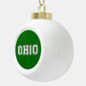 Ohio Keramik Kugel-Ornament (Rechts)