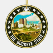 Ohio Keramik Ornament (Vorne)
