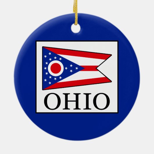 Ohio Keramik Ornament (Hinten)