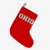 Ohio Kleiner Weihnachtsstrumpf (Vorderansicht (hängend))