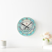 Ohio Krankenschwester Runde Wanduhr (Zuhause)
