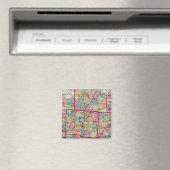 Ohio Landkreise 2 Magnet (In Situ (Geschirrspüler))