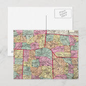 Ohio Landkreise 2 Postkarte (Vorne/Hinten)
