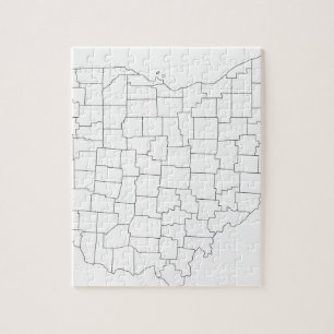 Ohio-Landkreise Puzzle