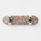 Ohio-Landkreise Skateboard (Horizontal)