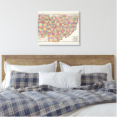 Ohio Landkreises Leinwanddruck (Insitu (Schlafzimmer))