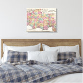 Ohio Landkreises Leinwanddruck (Insitu (Schlafzimmer))