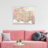 Ohio Landkreises Leinwanddruck (Insitu (Wohnzimmer))