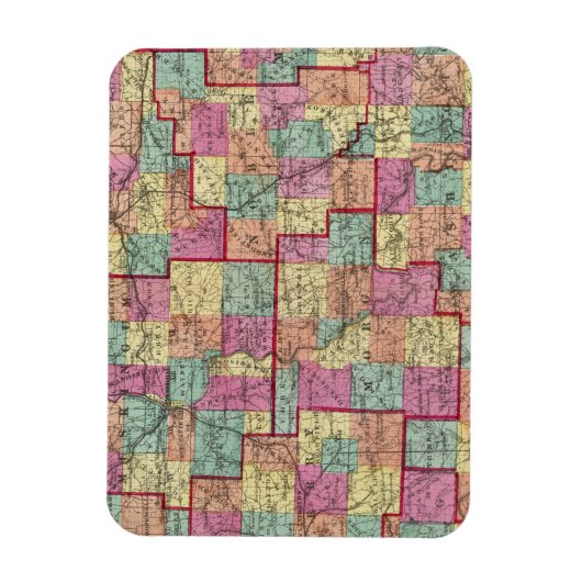 Ohio Landkreises Magnet (Vertikal)