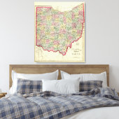Ohio Leinwanddruck (Insitu (Schlafzimmer))
