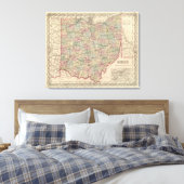 Ohio Leinwanddruck (Insitu (Schlafzimmer))