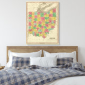 Ohio Leinwanddruck (Insitu (Schlafzimmer))
