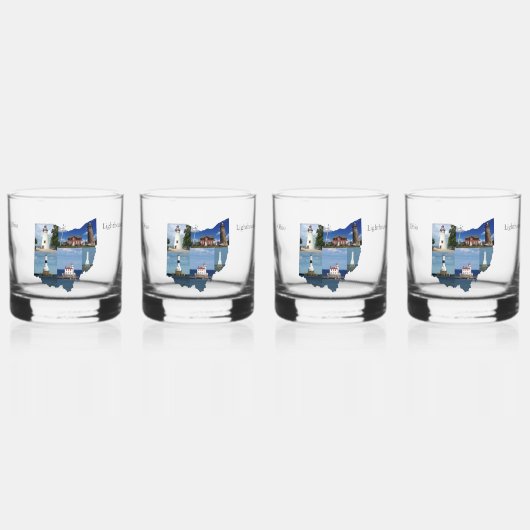 Ohio-Leuchttürme Glas (Vorderseite)