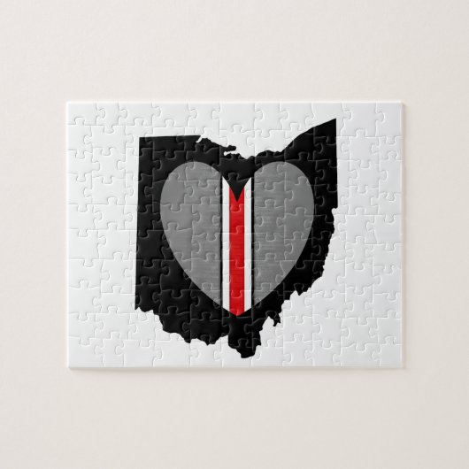 Ohio-Liebe Puzzle (Horizontal)