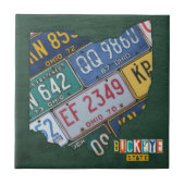 Ohio-Lizenz-Platten-Karten-Keramik-Fliese V2 Fliese (Vorderseite)