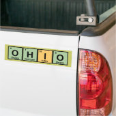 Ohio machte von den Elementen Autoaufkleber (Auf Lkw)