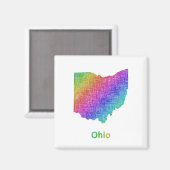 Ohio Magnet (Vorderseite/Rückseite)