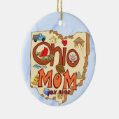 Ohio Mama Keramik Ornament (Rechts)