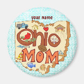 Ohio-Mama-Magnet Magnet (Vorne)
