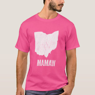 Ohio Mamaw Ohio Silhouette Staat Coolst Ohio Ohio  T-Shirt