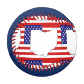 OHIO MAP BASEBALL (Vorderseite Links)