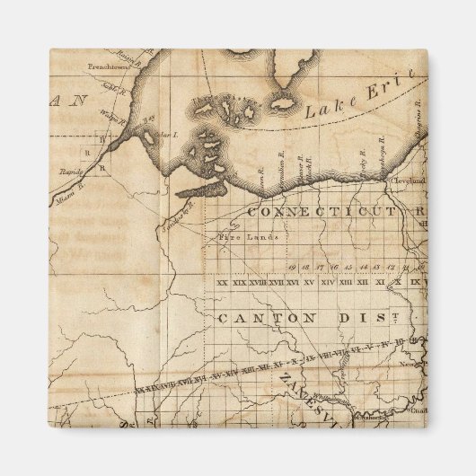 Ohio Map Magnet (Vorne)