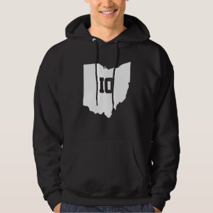 Ohio Map Matching Couple America Staat Wedding Tol Hoodie