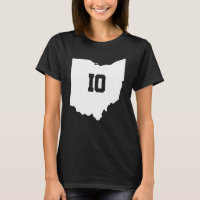 Ohio Map Matching Couple America Staat Wedding Tol