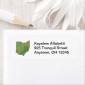 Ohio Map Rücksendeadresse (Insitu)