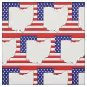 OHIO MAP STOFF (Muster)