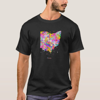 Ohio Map T-Shirt
