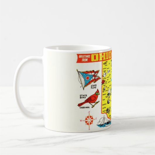 Ohio Map Tasse (Links)