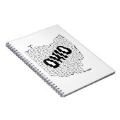 Ohio Maze Puzzle Notizblock (Rechte Seite)