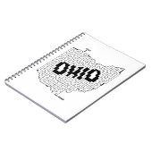 Ohio Maze Puzzle Notizblock (Linke Seite)