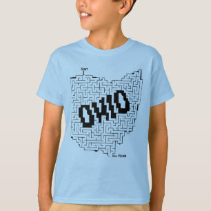 Ohio Maze Puzzle T-Shirt