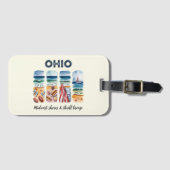 Ohio - Midwest Shoes & Thrill Breeze Gepäckanhänger (Vorderseite (Horizontal))