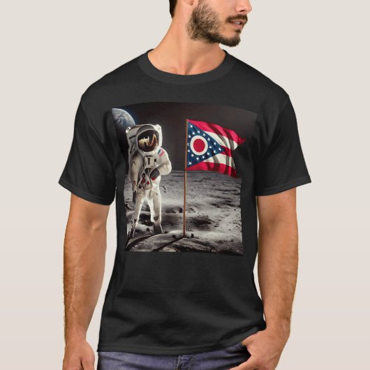 Ohio Moon Landing boy T-Shirt (Vorderseite)