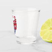 Ohio Nickname Word Art Schnapsglas (Rechts)