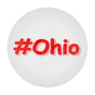 "#Ohio " Niedliches Design. Jetzt kaufen Schneidebrett