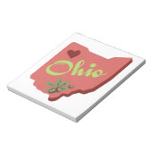 Ohio Notizblock (Rotiert)
