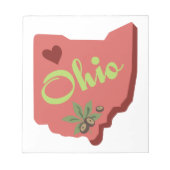 Ohio Notizblock (Vorderseite)