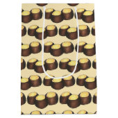 Ohio OH Peanut Butter Buckeye Buck Eye Nut Candy Mittlere Geschenktüte (Rückseite)