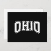 Ohio OH USA Feiertagspostkarte (Vorne/Hinten)