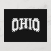 Ohio OH USA Feiertagspostkarte (Vorderseite)