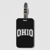 Ohio OH USA Gepäckanhänger (Vorderseite Vertikal)