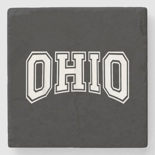 Ohio OH USA Steinuntersetzer (Vorderseite)