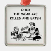 OHIO ORNAMENT AUS METALL (Vorne)