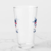 Ohio Patriotic Pride Personalisiert Glas (Links)